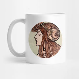 Vintage art portrait Mug